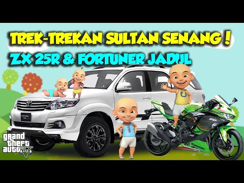 SULTAN UPIN IPIN BELI VILLA BARU FORTUNER BARU ZX 25R BARU MANTAP - GTA V MOD UPIN & IPIN SPESIAL