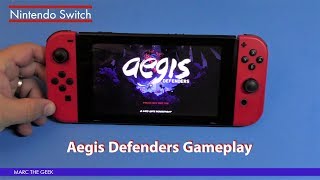 Nintendo Switch Aegis Defenders Gameplay
