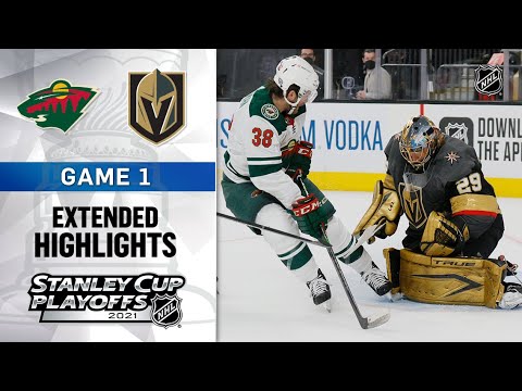 Minnesota Wild vs Vegas Golden Knights R1, Gm1 May 16, 2021 HIGHLIGHTS