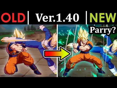 New SYSTEM CHANGES! - DBFZ 1.40 Patch