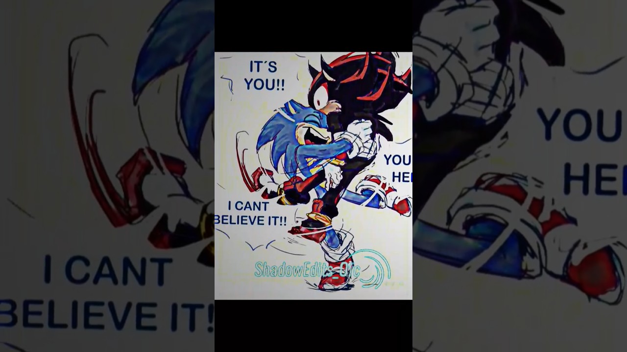 Shadow is alive💙🖤||Sonic movie comic #edit #short #sonic# #sonicmovie #sonadow #shorts #foryou #fyp