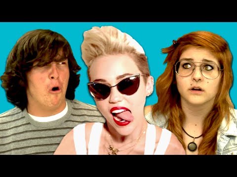 十代の若者たちはマイリー・サイラスに反応する - 私たちは止めることができない (Teens React to Miley Cyrus - We Can't Stop)
