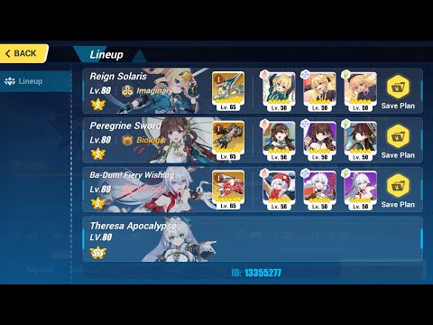 [HI3 SEA] Nirvana Abyss 552D - HoD (IMG) 812 Pts - RS(S0+1), FWS(S0+1), PS(S0+1)