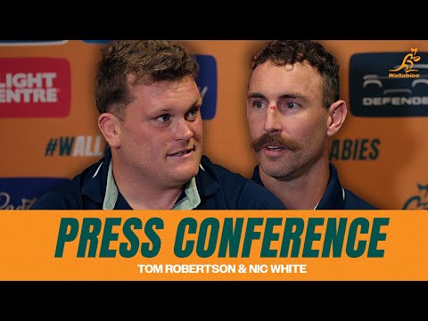 Tom Robertson and Nic White on upcoming Argentina Test | Wallabies