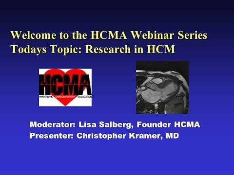 HCMA Webinar HCMR -- Novel Predictors of Prognosis in Hypertrophic Cardiomyopathy