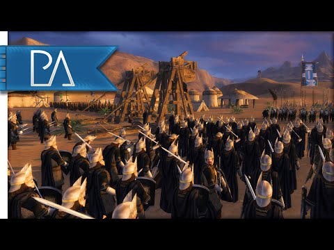 BATTLE IN DISTANT LANDS - Third Age Total War Gameplay