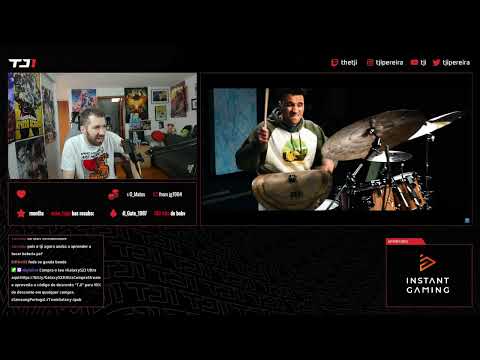 TJI REAGE A MAIS UM BATERISTA INCRÍVEL