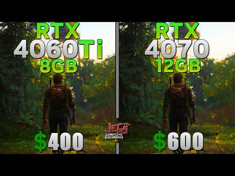 RTX 4060 Ti vs RTX 4070 - Tested in 15 games