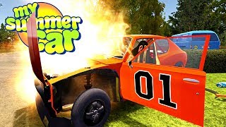 MY SUMMER CAR BATTERY EXPLOSION! Wiring Complete! - My Summer Car Gameplay Highlights Ep 99