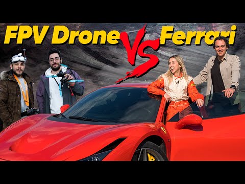 15 Milyon TL'lik FERRARİ En Hızlı Drone'a Karşı: (0’dan 100’e 1 Saniye)