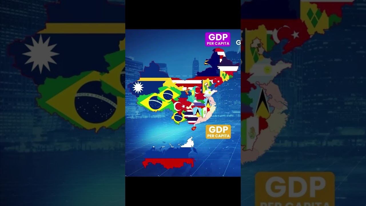 If Chinese Provinces were countries (GDP per capita)