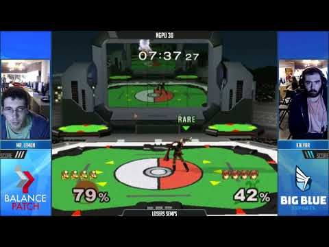 NGPU 30 SSBM - Mr. Lemon (Dr. Mario) vs. Kalvar (Marth) - Melee LSF
