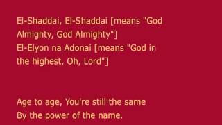 El Shaddai   English Translation Amy Grant