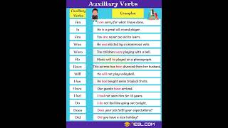 Auxiliary Verbs for Beginners | The Simple Guide You Need! #7esl #auxiliaryverbs