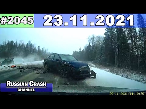 Car accidents in Russia 23.11.2021 // November 2021 // Russian Crash