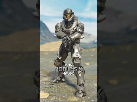 Evolution of Noble Six in Halo (2010-2026)