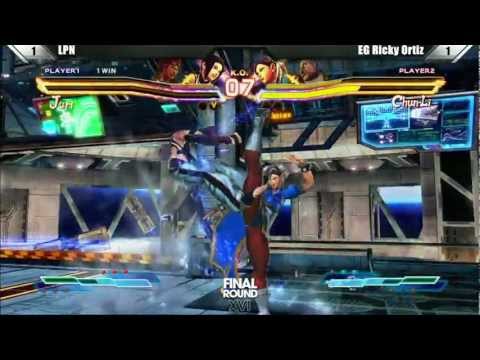 Ricky Ortiz vs LPN - Street Fighter X Tekken - Final Round XVI Top 8