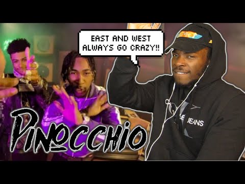 RON SUNO Feat. BLUEFACE - PINOCCHIO REMIX (Official Video) REACTION!! [THEY ALWAYS LIT!!]