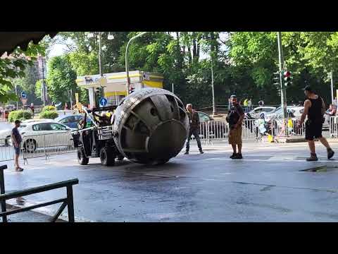 Spettacolare!! sul set di Fast and fourius a Torino