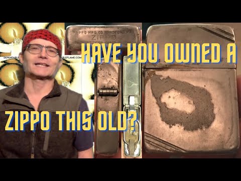 A Look Back At A Very Old Zippo Lighter With An Unfortunate Hinge Replacement