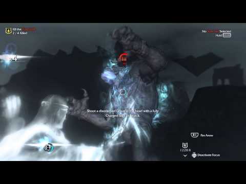 Caragors vs graug in Shadow of Mordor