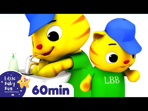 Wash Your Hands Song +More Nursery Rhymes and Kids Songs | Little Baby Bum