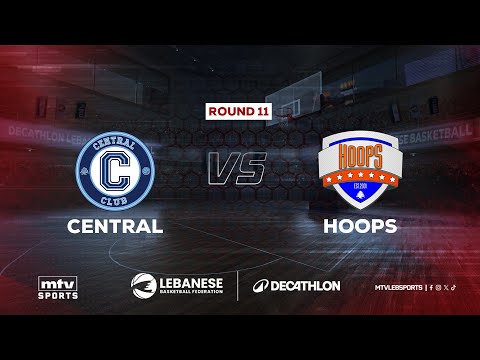 Decathlon Lebanese Basketball Championship 2025-2026 | Central vs Hoops - Round 11