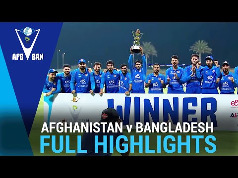 Full Highlights | Afghanistan vs Bangladesh | ODI Series | Match 03 | ACB | 311K