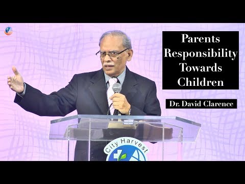 Parents Responsibility Towards Children | Dr. David Clarence | SABC