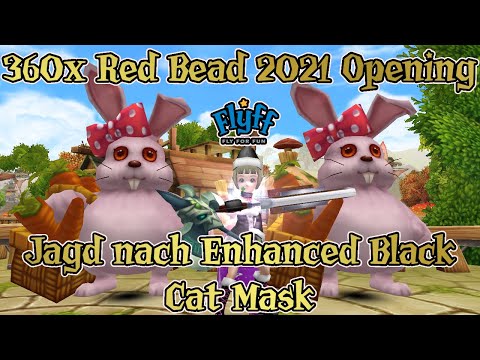 Let's Play Flyff [Slayer, Level 150-H] 1283 - Red Bead 2021 Opening Jagd auf Enhanced Black Cat Mask