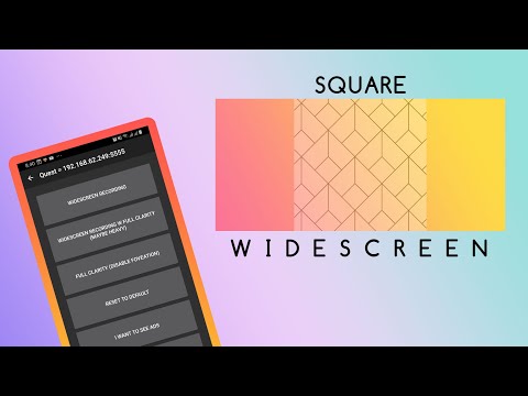 Questkit PRO - Widescreen for Oculus Quest Video