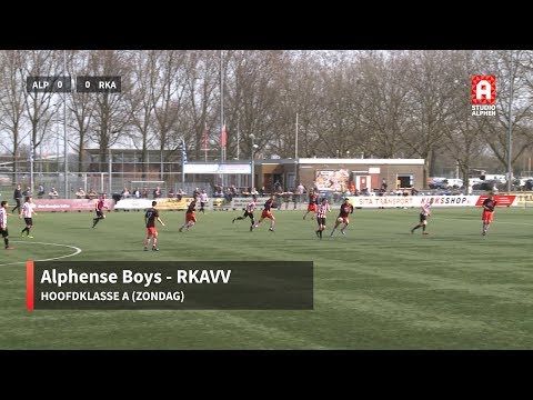 Samenvatting Alphense Boys - RKAVV (zondag 8 april)
