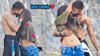 real lips kissing / prank on my cute girlfriend Drama Queen / gone romantic real kissing prank