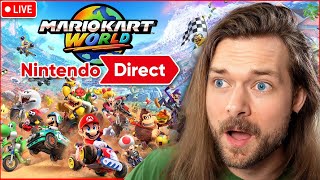 Mario Kart World Nintendo Direct - Is it WORTH $80? - Beatemups LIVE Reaction