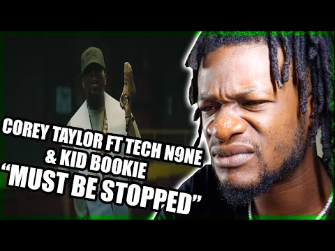 Corey Taylor - CMFT Must Be Stopped (feat. Tech N9ne & Kid Bookie) [OFFICIAL VIDEO] (REACTION)
