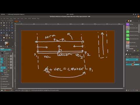 2d Collision Detection Implementation Using Python