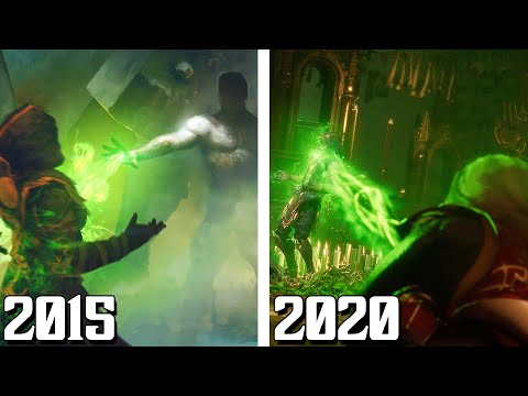 Shang Tsung Healing Himself on Ermac vs Healing Himself on Revenant Nightwolf Comparison (2015-2020)