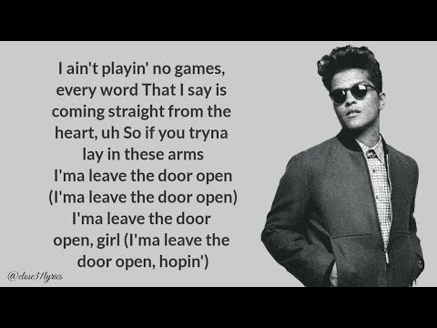 | Bruno Mars, Anderson .Paak, Silk Sonic - Leave the Door Open [Lyrics Video]🎶🎶🎶