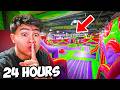 Overnight Challenge In WORLDS BIGGEST BOUNCE HOUSE