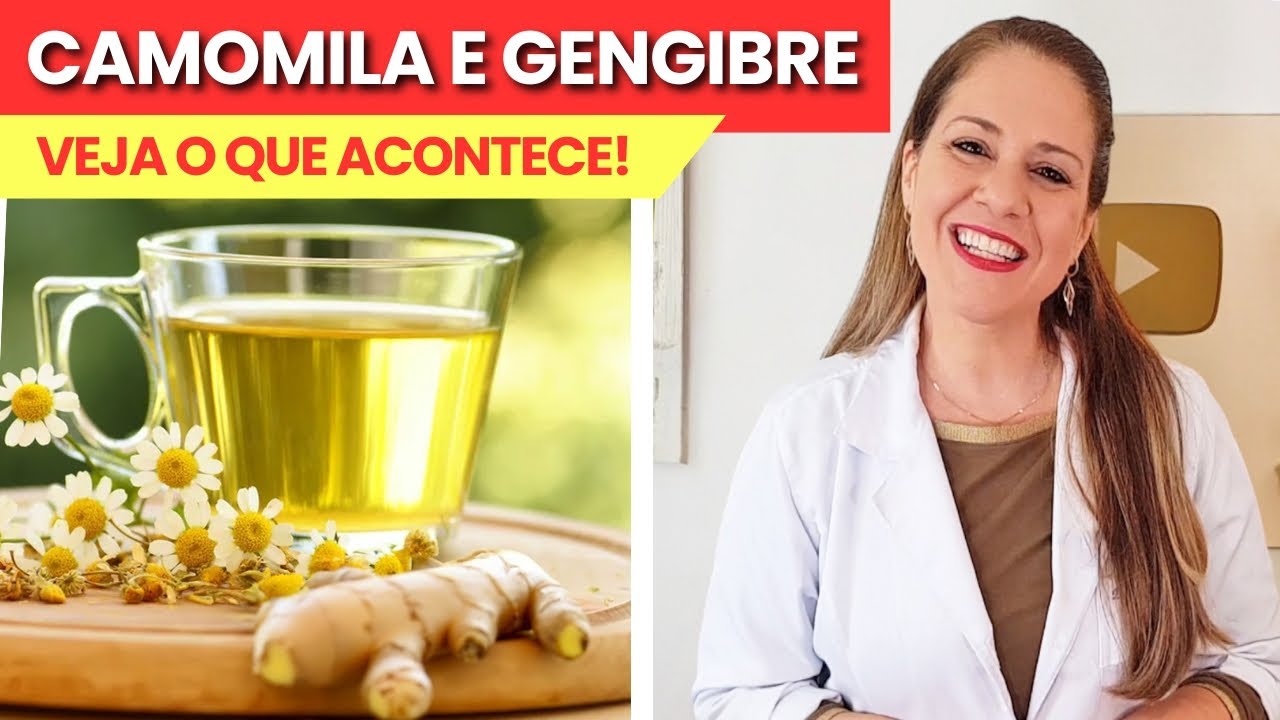 Misture CAMOMILA e GENGIBRE e Veja o que ACONTECE com Você! (USE ASSIM!)