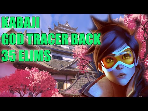 KABAJI TRACER GOD BACK - TOP 500 OVERWATCH SEASON 25