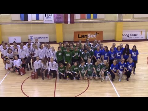 Skuru Basket - Award ceremony EYBL/EGBL 2016