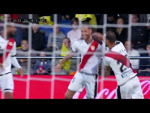 Golazo de Mario Suarez en el Villarreal 3 -. Rayo Vallecano 1 | Audio: Miguel Angel Roman | 18-19
