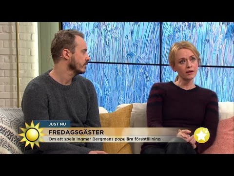 Pjäsen som får publiken att gå raka vägen till parterapeuten - Nyhetsmorgon (TV4)
