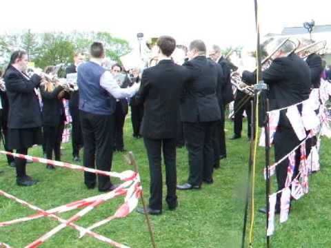 Backworth Colliery Band play Knight Templar at Scouthead