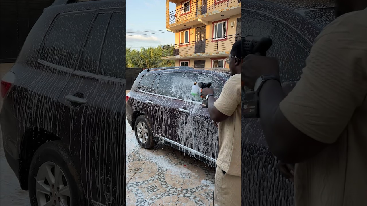 high pressure wash gun unboxing video #pressurewashing #carwash #pressuresprayer