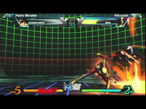 UMVC3: Falcomist vs. Pedro Morales - Losers Finals - Alpha Clash 9