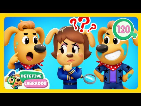 Detetive Labrador Verdadeiro✅Detetive Labrador Falso❌Aventura na Cidade das Águas🔍Desenhos Animados