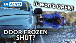 Sick of Frozen Stuck Doors in Winter? Try This Tip on Your Car or Truck!