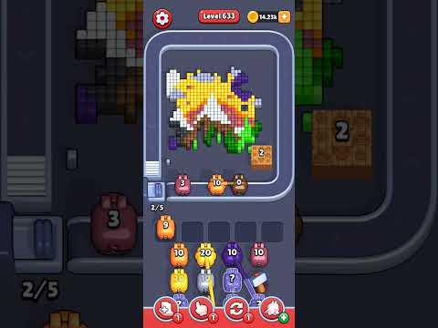 Pixel Flow Level 633 Walkthrough